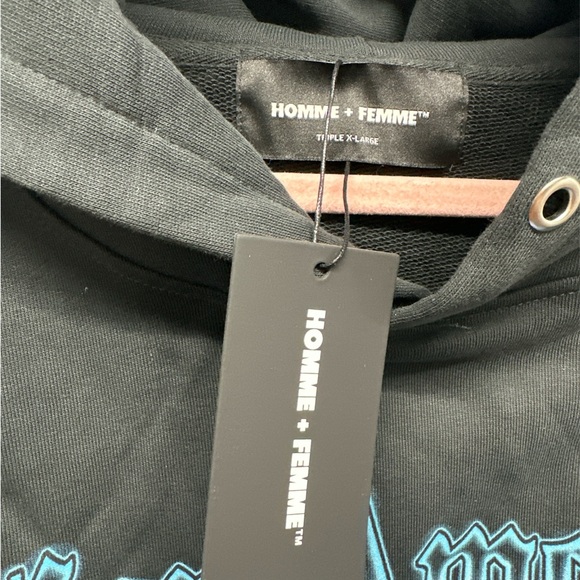 Homme femme men’s hoodie size 3XL - Picture 3 of 3